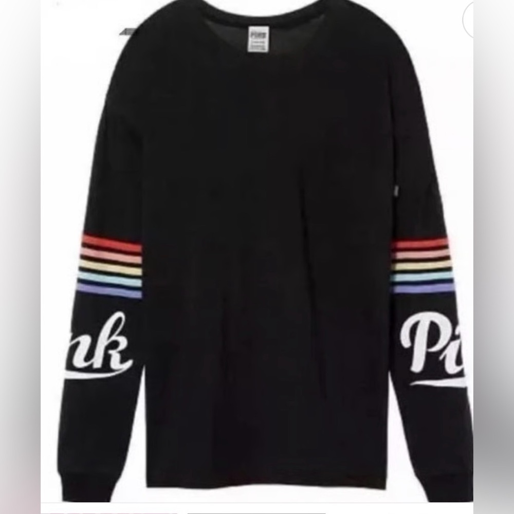 PINK Black Long Sleeve Toofxx